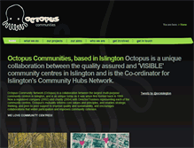 Tablet Screenshot of octopuscommunities.org.uk